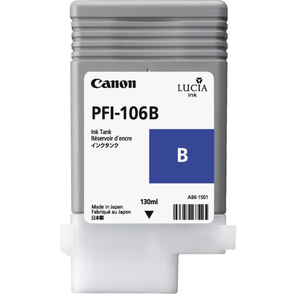 Cartridge Canon PFI-106B, modrá (blue), originál
