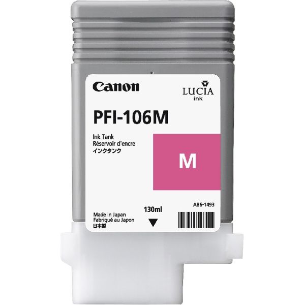 Cartridge Canon PFI-106M, purpurová (magenta), originál