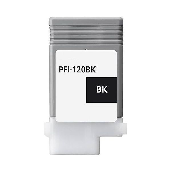 Cartridge Canon PFI-120BK, 2885C001, čierna (black), alternatívny