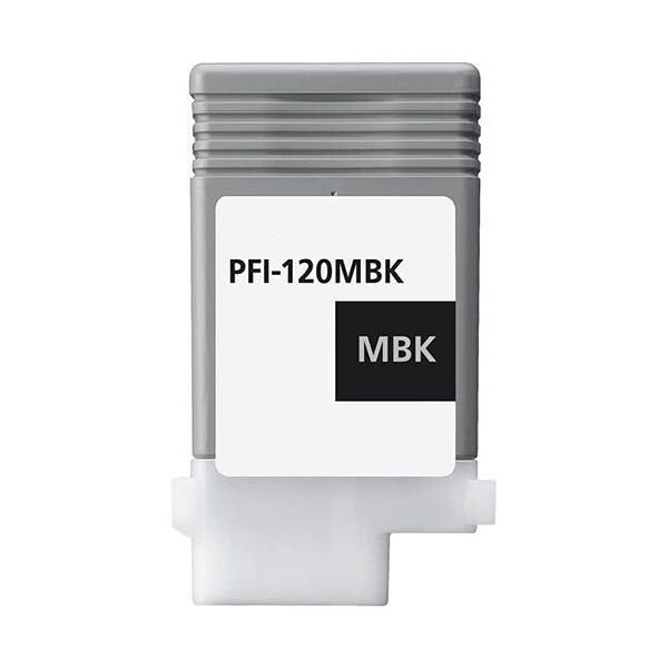Cartridge Canon PFI-120MBK, 2884C001, matná čierna (matte black), alternatívny