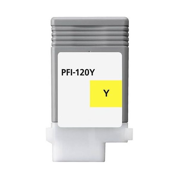 Cartridge Canon PFI-120Y, 2888C001, žltá (yellow), alternatívny