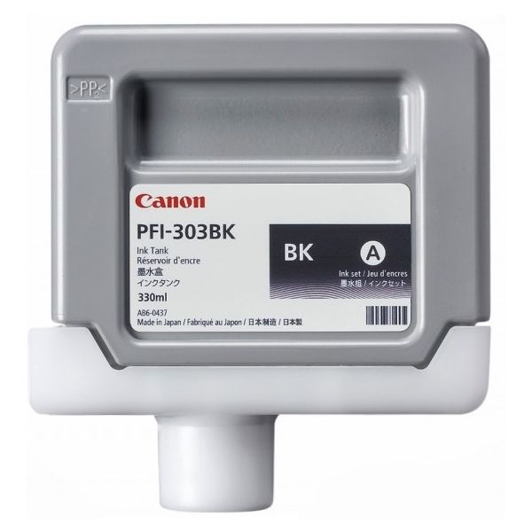 Cartridge Canon PFI-303BK, čierna (black), originál
