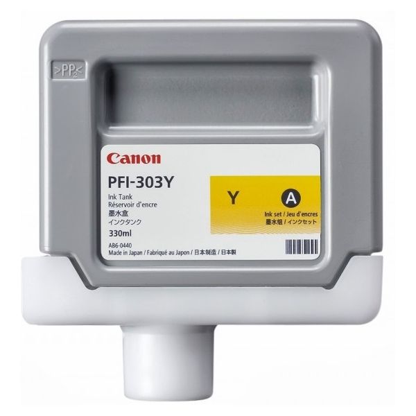 Cartridge Canon PFI-303Y, žltá (yellow), originál