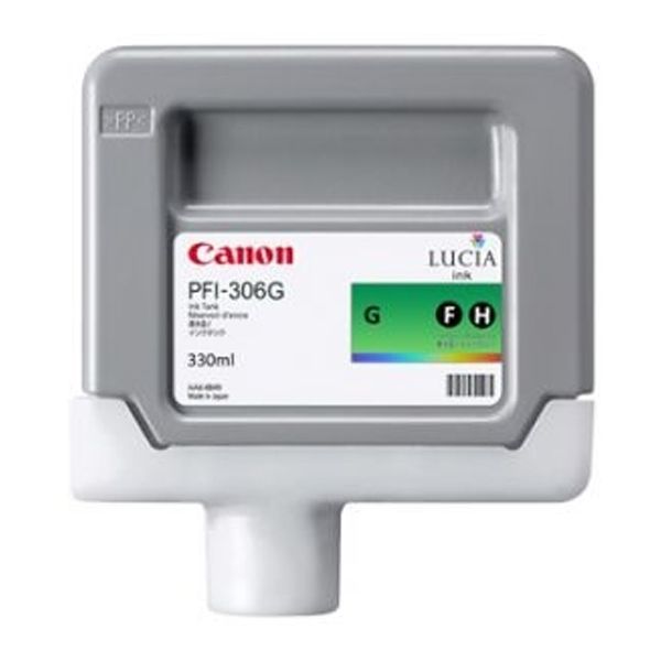 Cartridge Canon PFI-306G, zelená (green), originál