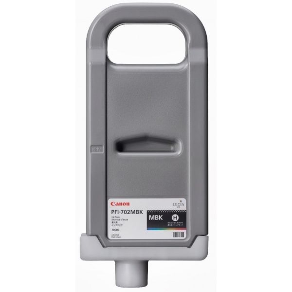 Cartridge Canon PFI-702MBK, matná čierna (matte black), originál