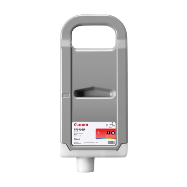 Cartridge Canon PFI-706R, červená (red), originál