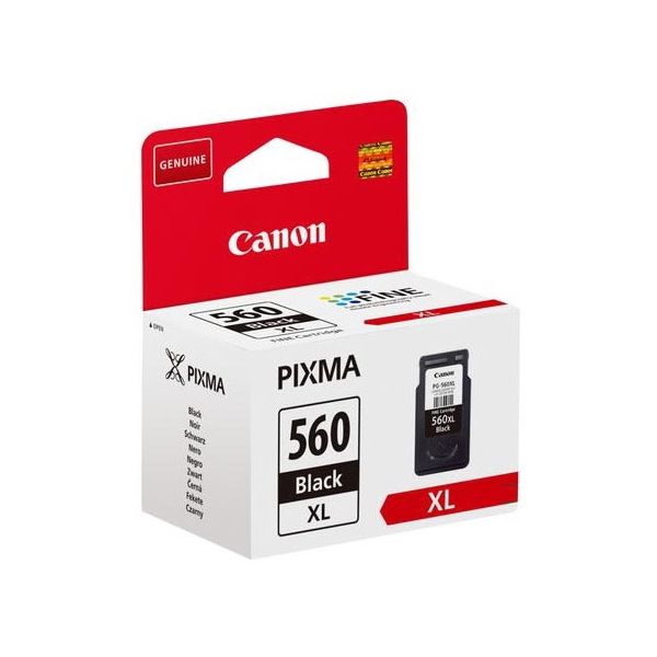 Cartridge Canon PG-560 XL, 3712C001, čierna (black), originál
