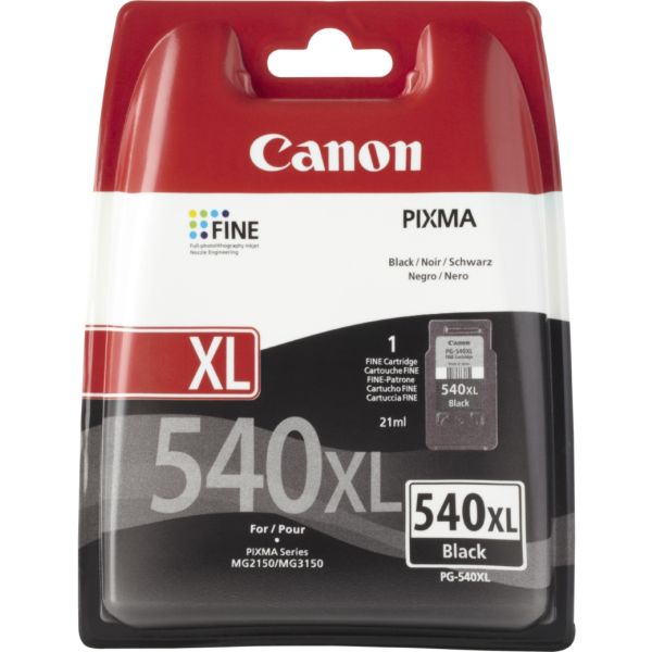 Cartridge Canon PG-540 XL, čierna (black), originál