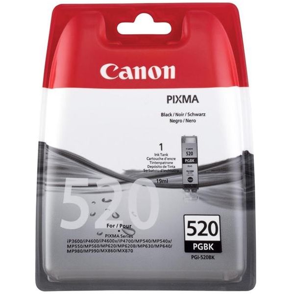 Cartridge Canon PGI-520PGBK, čierna (black), originál