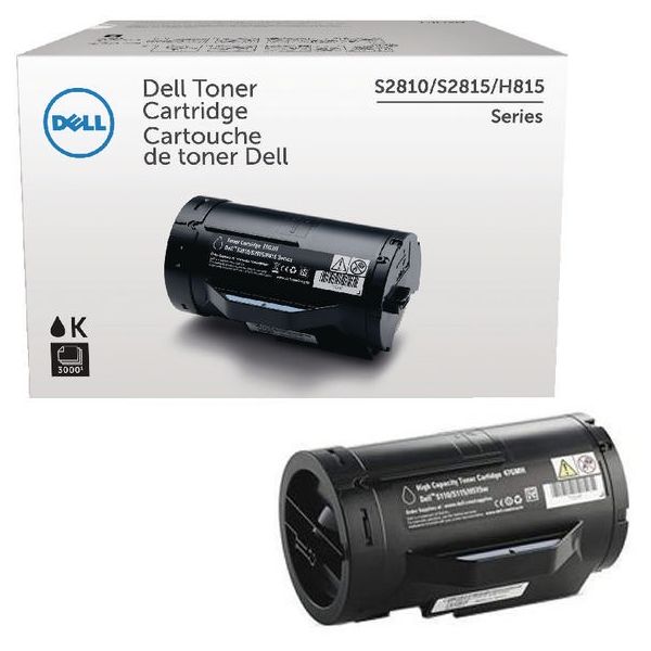 Toner Dell 593-BBMH, 47GMH, čierna (black), originál