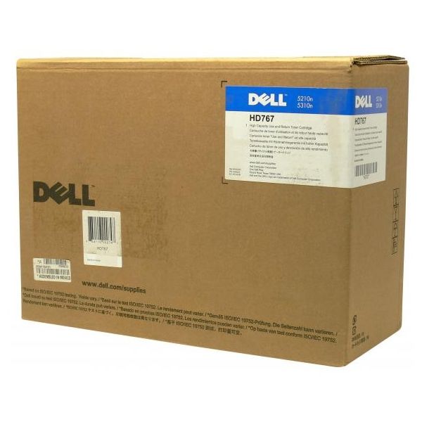 Toner Dell 595-10011, HD767, UG219, čierna (black), originál