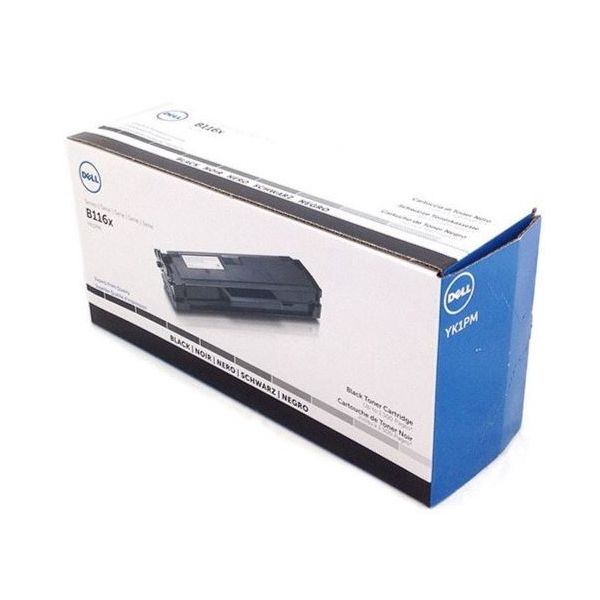 Toner Dell 593-11108, YK1PM, čierna (black), originál