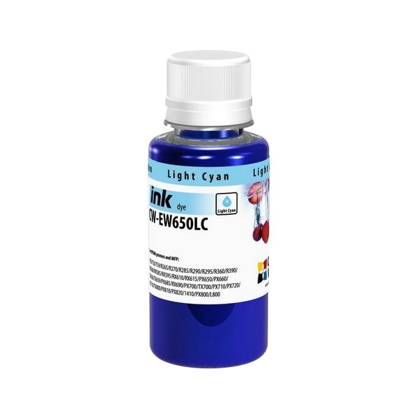 Atrament pre kazetu Epson T0485, dye, svetlá azúrová (light cyan)