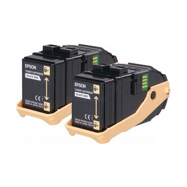 Toner Epson C13S050609 (C9300), dvojbalenie, čierna (black), originál