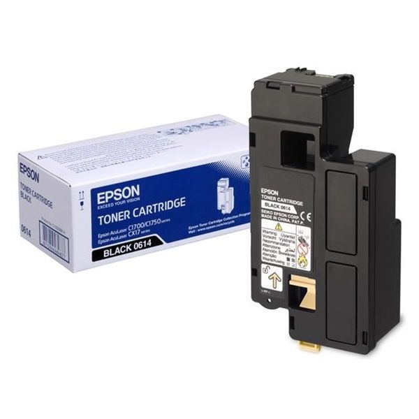 Toner Epson C13S050614 (C1700), čierna (black), originál