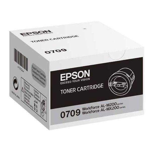 Toner Epson C13S050709 (AL-M200), čierna (black), originál