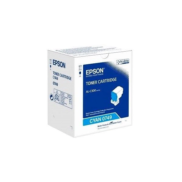 Toner Epson C13S050749 (AL-C300), azúrová (cyan), originál