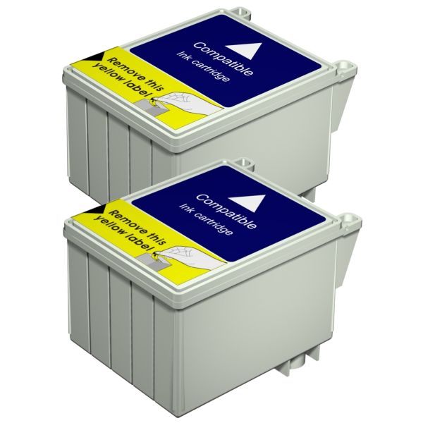 Cartridge Epson T008, dvojbalenie, farebná (tricolor), alternatívny