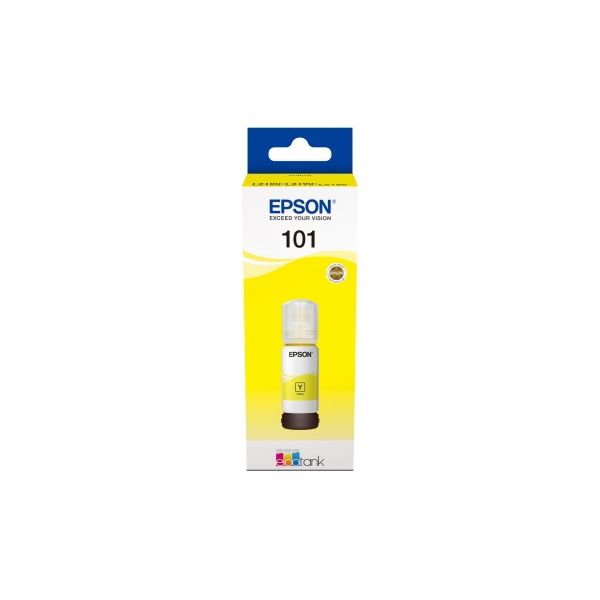 Cartridge Epson 101, T03V4, žltá (yellow), originál