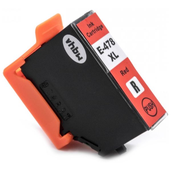 Cartridge Epson 478 XL, T04F5, C13T04F54010, červená (red), alternatívny