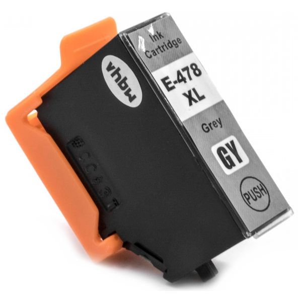 Cartridge Epson 478 XL, T04F6, C13T04F64010, sivá (gray), alternatívny