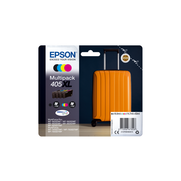 Cartridge Epson 405XL, T05H6, C13T05H64010, multipack, originál