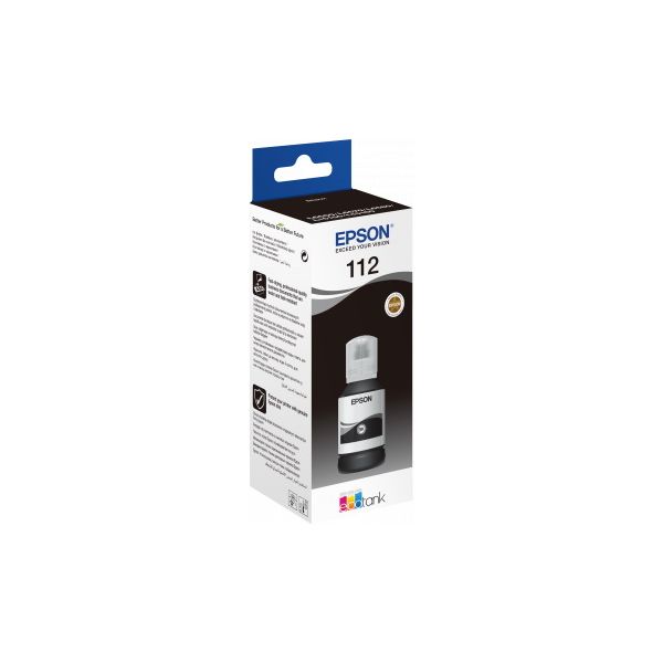 Cartridge Epson 112, T06C1, C13T06C14A, čierna (black), originál