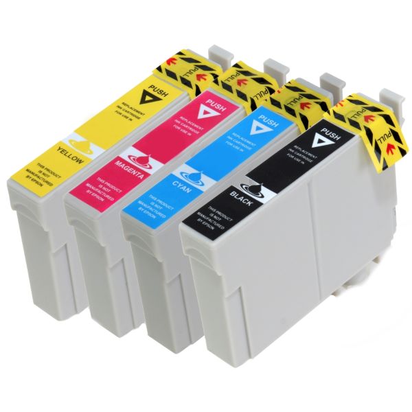 Cartridge Epson T0715, C13T07154012, CMYK, 4-pack, multipack, alternatívny