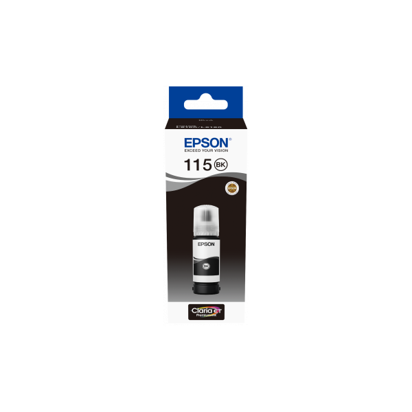 Cartridge Epson 115, T07C1, C13T07C14A, čierna (black), originál