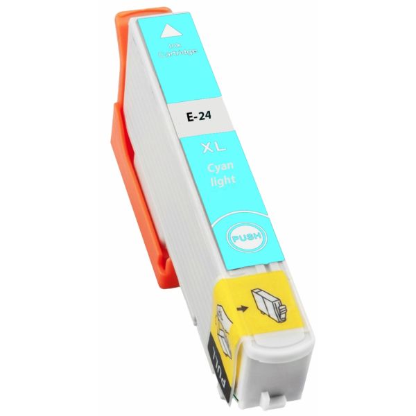 Cartridge Epson T2425 (24), C13T24254012, svetlá azúrová (light cyan), alternatívny