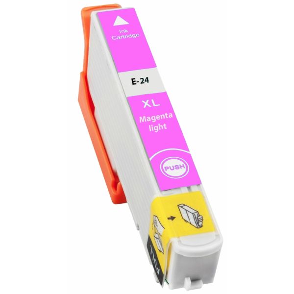 Cartridge Epson T2426 (24), C13T24264012, svetlá purpurová (light magenta), alternatívny