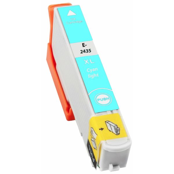 Cartridge Epson T2435 (24XL), C13T24354012, svetlá azúrová (light cyan), alternatívny