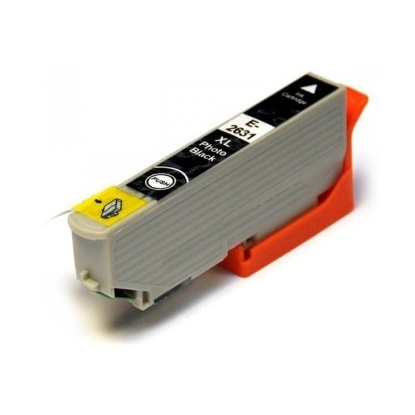 Cartridge Epson T2611 (26), C13T26114012, foto čierna (photo black), alternatívny