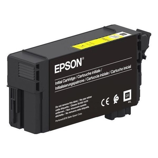 Cartridge Epson T40D440, C13T40D440, žltá (yellow), originál