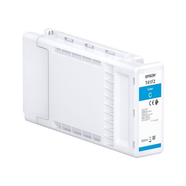 Cartridge Epson T41F2, C13T41F240, azúrová (cyan), originál