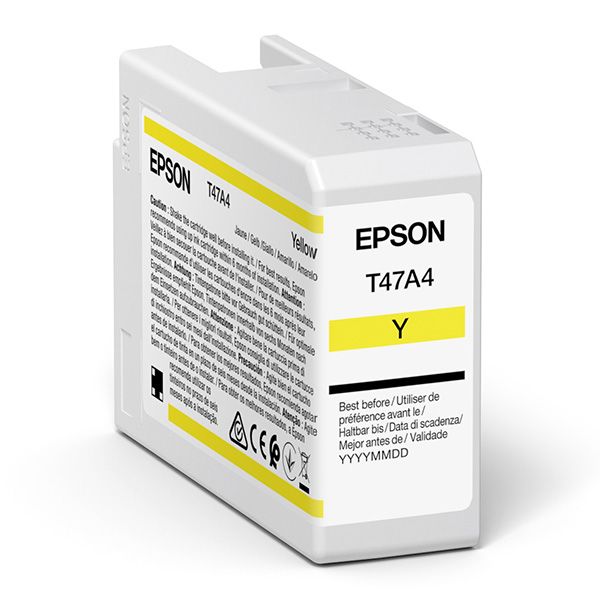 Cartridge Epson T47A4, C13T47A400, žltá (yellow), originál