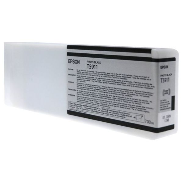 Cartridge Epson T5911, čierna (black), originál