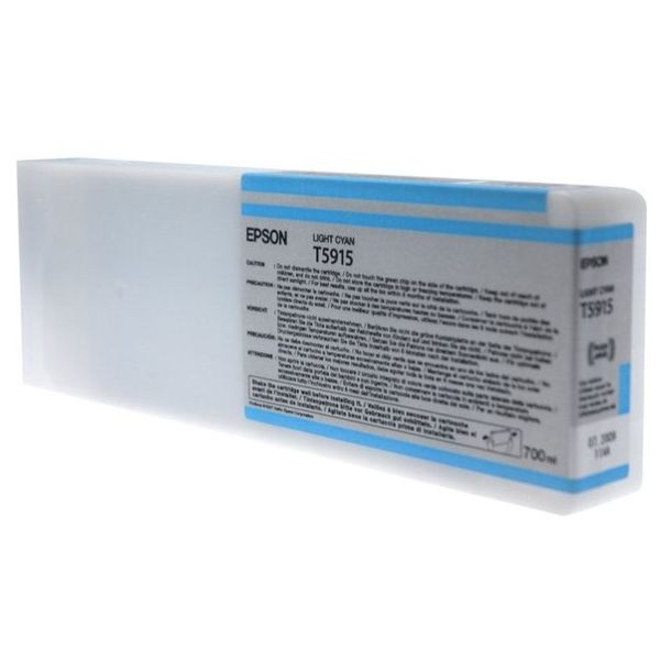 Cartridge Epson T5915, svetlá azúrová (light cyan), originál