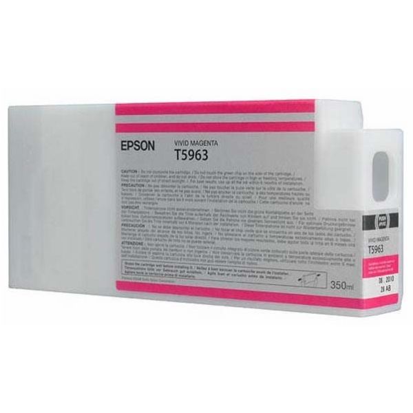 Cartridge Epson T5963, purpurová (magenta), originál