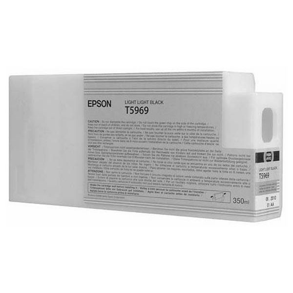 Cartridge Epson T5969, svetlá čierna (light black), originál