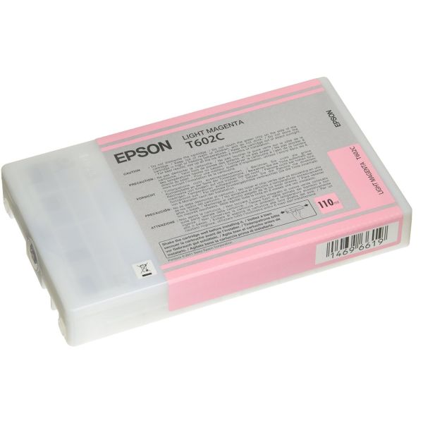 Cartridge Epson T602C, svetlá purpurová (light magenta), originál