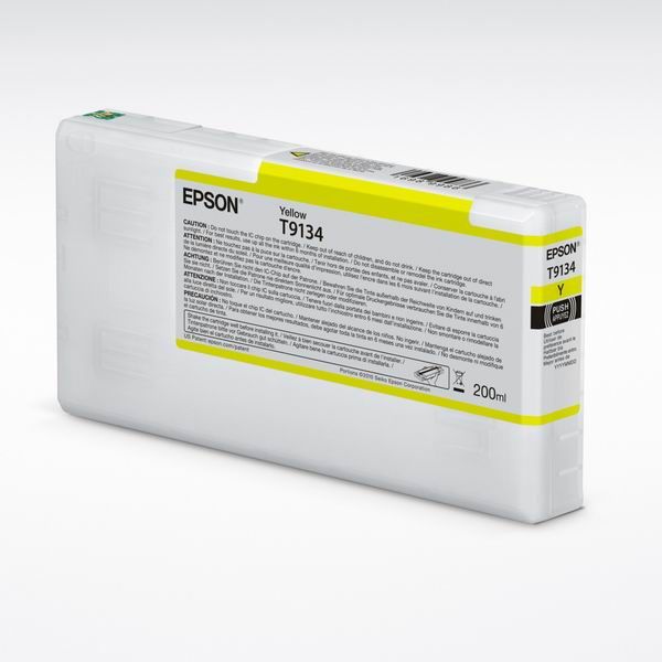 Cartridge Epson T9134, C13T913400, žltá (yellow), originál