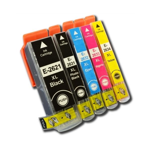 Cartridge Epson T2616 (26), CMYK, 5-pack, multipack, alternatívny