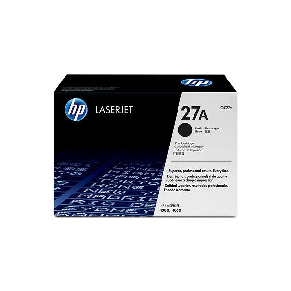 Toner HP C4127A (27A), čierna (black), originál