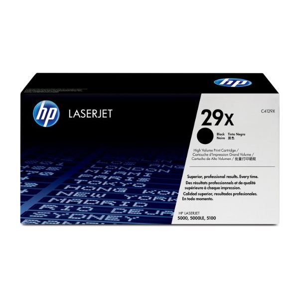 Toner HP C4129X (29X), čierna (black), originál