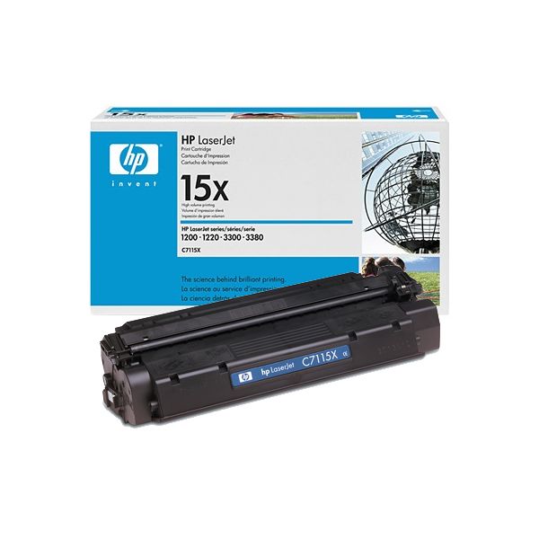 Toner HP C7115X (15X), čierna (black), originál