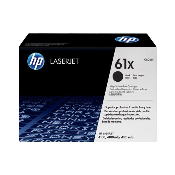Toner HP C8061X (61X), čierna (black), originál