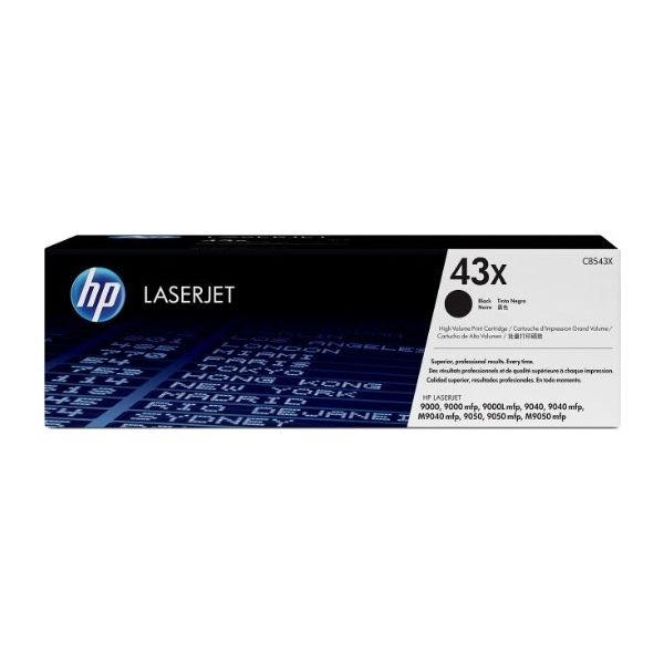 Toner HP C8543X (43X), čierna (black), originál