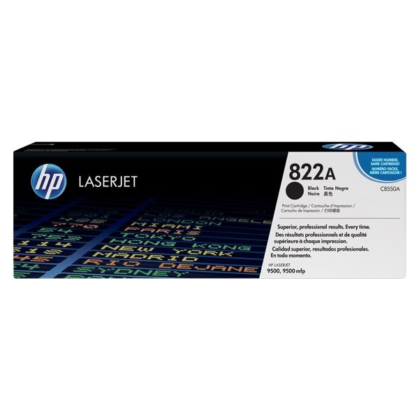 Toner HP C8550A (822A), čierna (black), originál