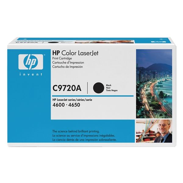 Toner HP C9720A (641A), čierna (black), originál